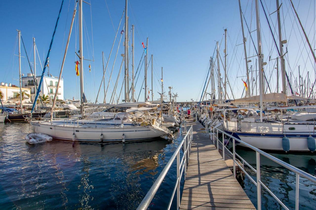 Rivera Del Puerto Luxury Penthouse With Great Terrace And Sea View Puerto De Mogan Exterior foto